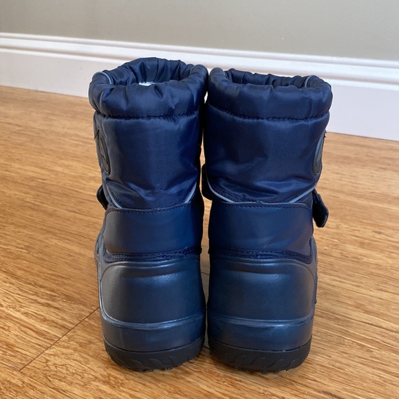 2/$20 NOVA MOUNTAIN Kids Blue Snow Boots in excellent condition Little Kids Sz 1 - Picture 3 of 6